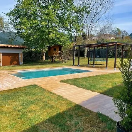 Ozollo Bekoa - Casa Con Piscina En El Corazon De Urdaibai. Feriehus